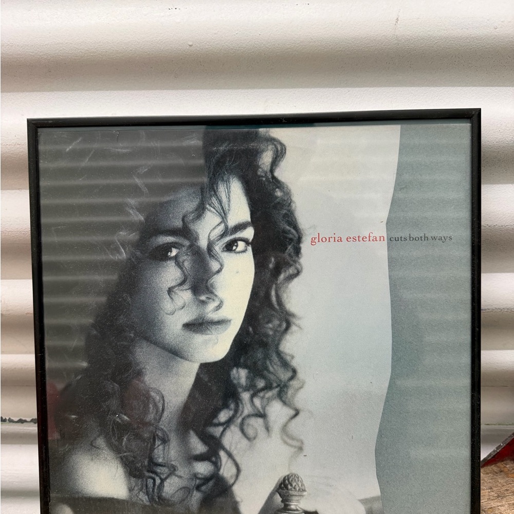 Gloria Estefan 'Cuts Both Ways' Framed Poster